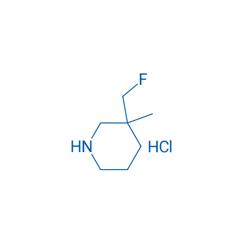 3-(Fluoromethyl)-3-methylpiperidine hydrochloride 100mg