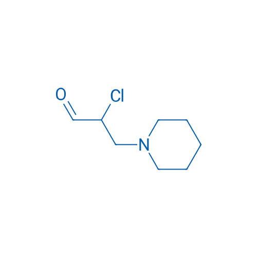 2-Chloro-3-(piperidin-1-yl)propanal 100mg