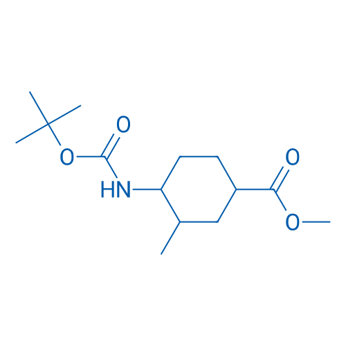 Methyl 4-((tert-butoxycarbonyl)amino)-3-methylcyclohexane-1-carboxylate 100mg