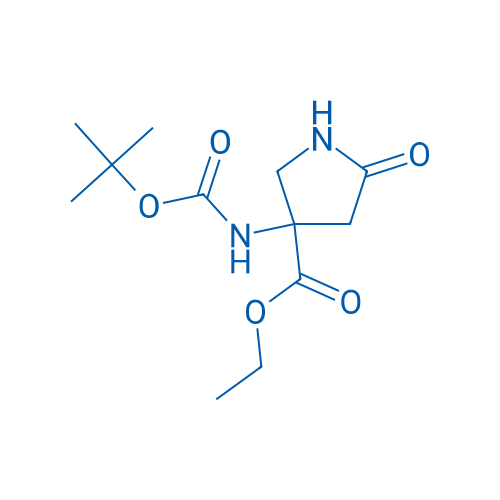 Ethyl 3-((tert-butoxycarbonyl)amino)-5-oxopyrrolidine-3-carboxylate 5g