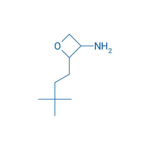 2-(3,3-Dimethylbutyl)oxetan-3-amine 100mg