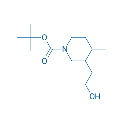 tert-Butyl 3-(2-hydroxyethyl)-4-methylpiperidine-1-carboxylate 1g
