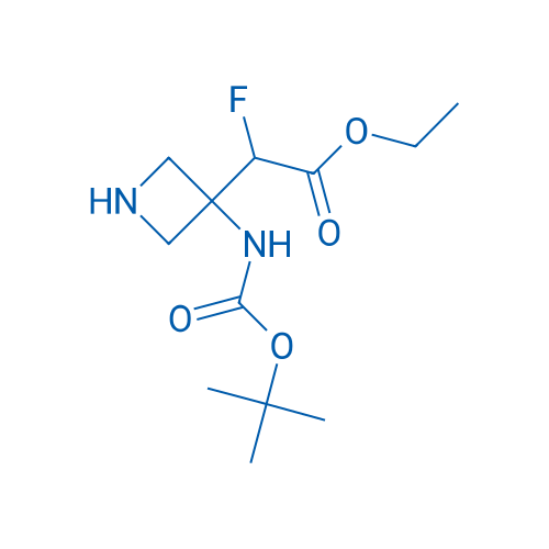 Ethyl 2-[3-(tert-butoxycarbonylamino)azetidin-3-yl]-2-fluoro-acetate 1g