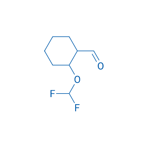 2-(Difluoromethoxy)cyclohexane-1-carbaldehyde 250mg