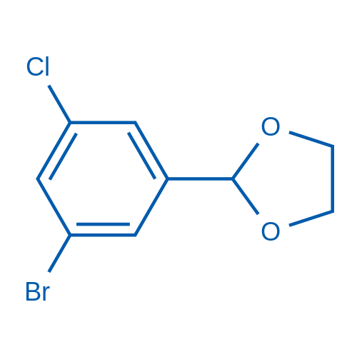 2-(3-Bromo-5-chlorophenyl)-1,3-dioxolane 1g