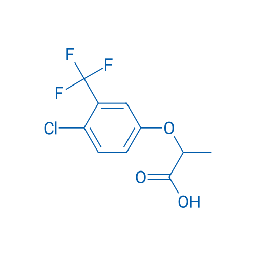 2-(4-Chloro-3-(trifluoromethyl)phenoxy)propanoic acid 5g