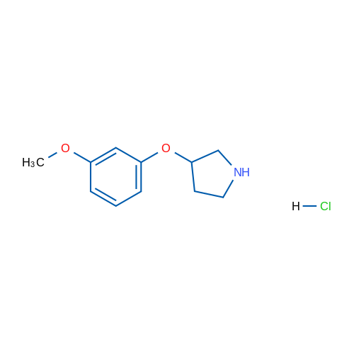 3-(3-Methoxyphenoxy)pyrrolidine hydrochloride 1g