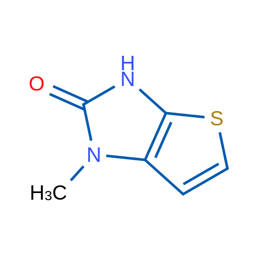 1-Methyl-1H-thieno[2,3-d]imidazol-2(3H)-one 1g