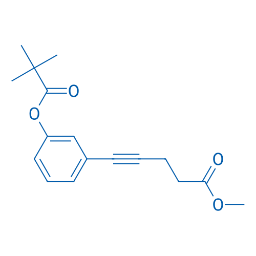 Methyl 5-(3-(pivaloyloxy)phenyl)pent-4-ynoate 1g