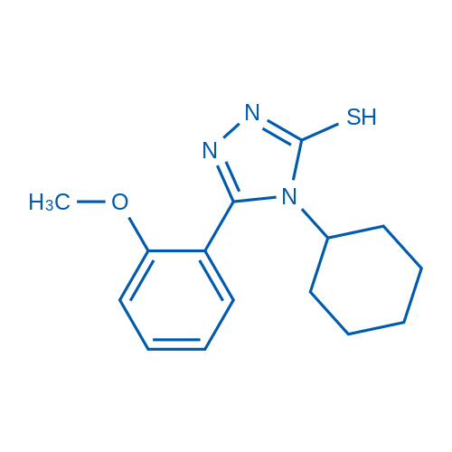 4-Cyclohexyl-5-(2-methoxyphenyl)-4H-1,2,4-triazole-3-thiol 5g