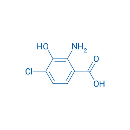 2-Amino-4-chloro-3-hydroxybenzoic acid 250mg