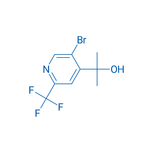 2-(5-Bromo-2-(trifluoromethyl)pyridin-4-yl)propan-2-ol 1g