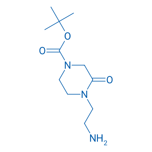 tert-Butyl 4-(2-aminoethyl)-3-oxopiperazine-1-carboxylate 250mg