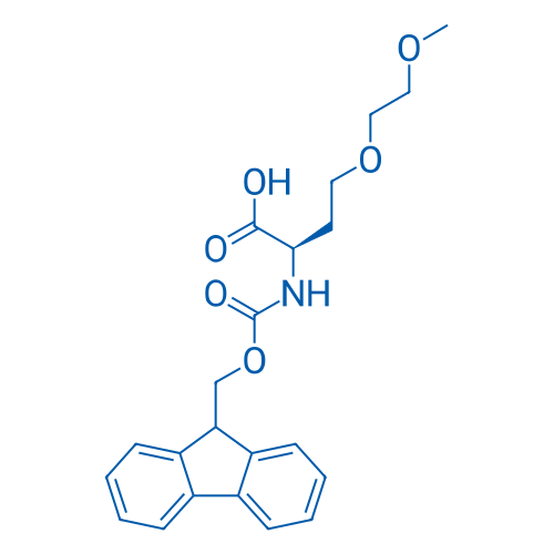 (R)-2-((((9H-Fluoren-9-yl)methoxy)carbonyl)amino)-4-(2-methoxyethoxy)butanoic acid 250mg