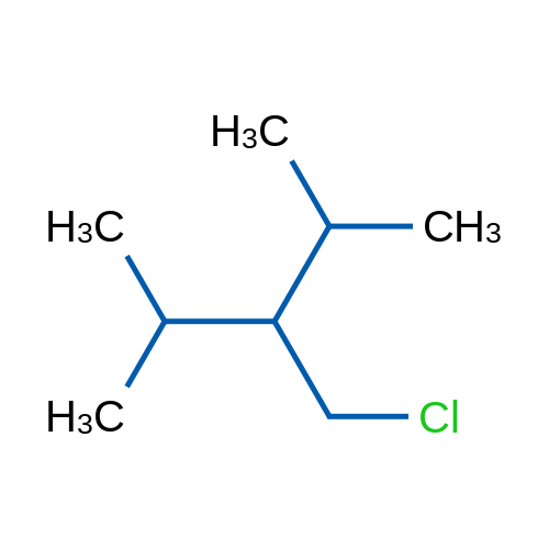 3-(Chloromethyl)-2,4-dimethylpentane 1g