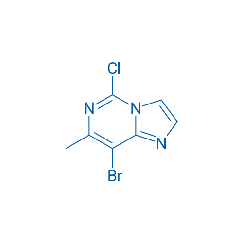 8-Bromo-5-chloro-7-methylimidazo[1,2-c]pyrimidine 250mg