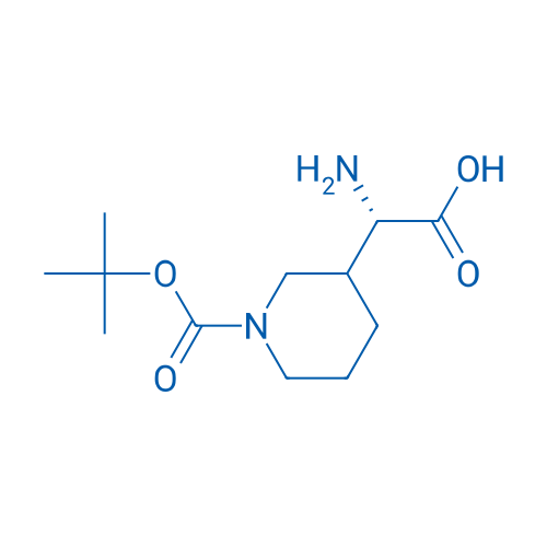 (2S)-2-Amino-2-(1-(tert-butoxycarbonyl)piperidin-3-yl)acetic acid 1g