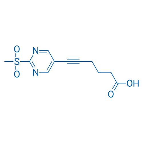 6-(2-(Methylsulfonyl)pyrimidin-5-yl)hex-5-ynoic acid 100g