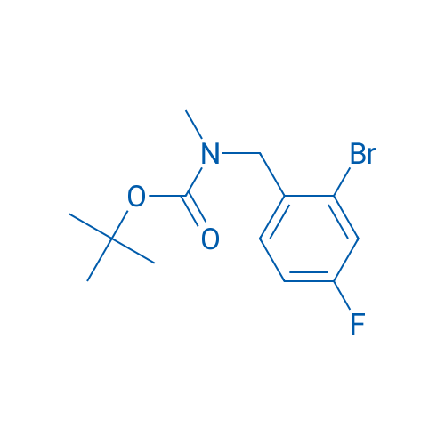 tert-Butyl (2-bromo-4-fluorobenzyl)(methyl)carbamate 250mg