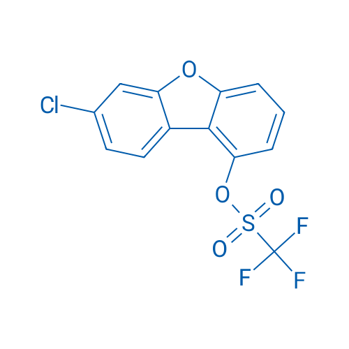 7-Chlorodibenzo[b,d]furan-1-yl trifluoromethanesulfonate 100mg