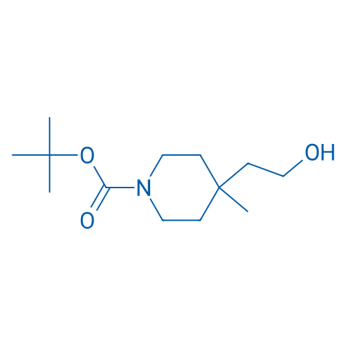 tert-Butyl 4-(2-hydroxyethyl)-4-methylpiperidine-1-carboxylate 250mg