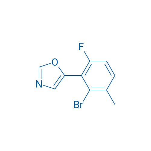 5-(2-Bromo-6-fluoro-3-methylphenyl)oxazole 1g
