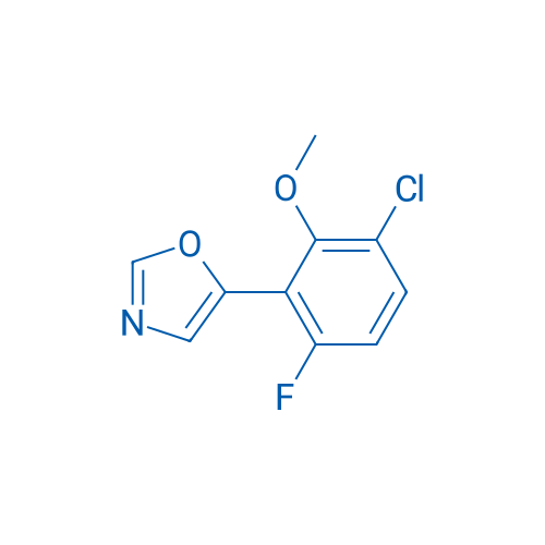 5-(3-Chloro-6-fluoro-2-methoxyphenyl)oxazole 1g