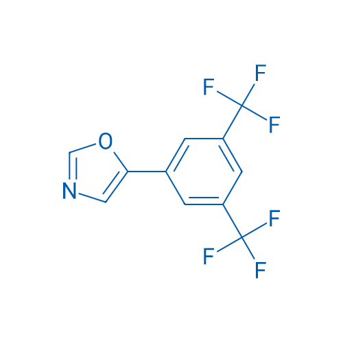 5-(3,5-Bis(trifluoromethyl)phenyl)oxazole 250mg