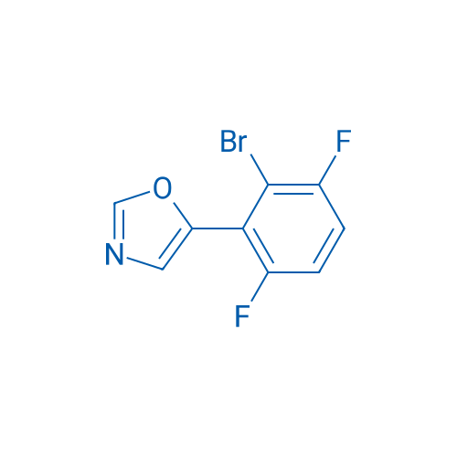 5-(2-Bromo-3,6-difluorophenyl)oxazole 10g