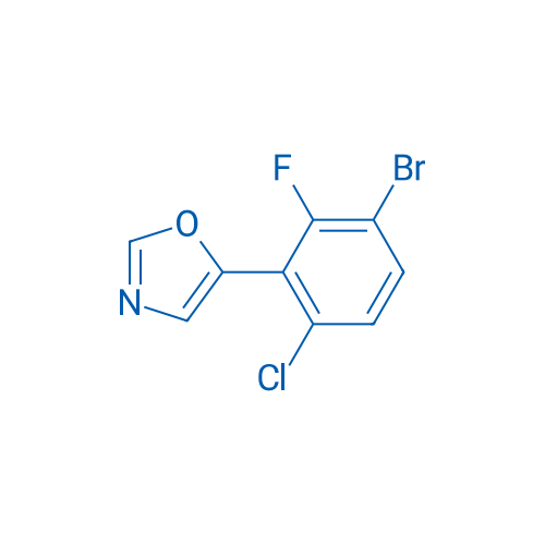 5-(3-Bromo-6-chloro-2-fluorophenyl)oxazole 1g
