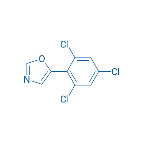 5-(2,4,6-Trichlorophenyl)oxazole 1g