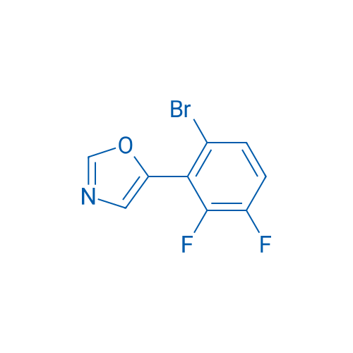 5-(6-Bromo-2,3-difluorophenyl)oxazole 10g