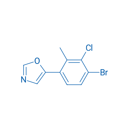 5-(4-Bromo-3-chloro-2-methylphenyl)oxazole 5g