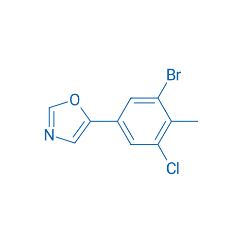 5-(3-Bromo-5-chloro-4-methylphenyl)oxazole 5g