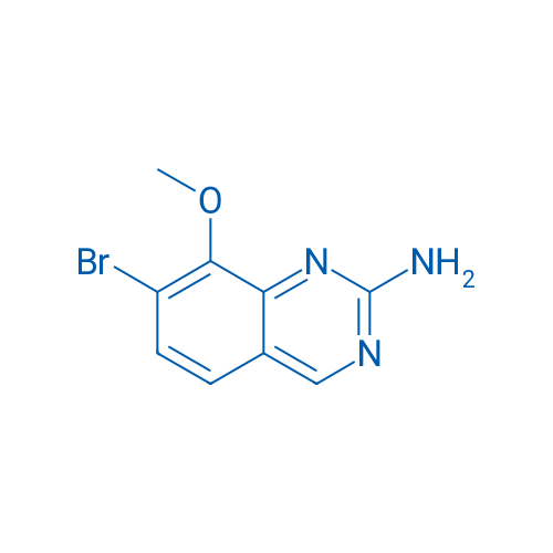 7-Bromo-8-methoxyquinazolin-2-amine 250mg