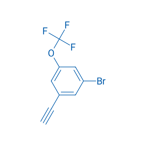 1-Bromo-3-ethynyl-5-(trifluoromethoxy)benzene 250mg