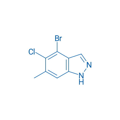4-Bromo-5-chloro-6-methyl-1H-indazole 1g