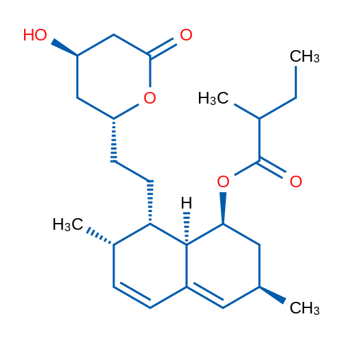 (1S,3R,7S,8S,8aR)-8-(2-((2R,4R)-4-Hydroxy-6-oxotetrahydro-2H-pyran-2-yl)ethyl)-3,7-dimethyl-1,2,3,7,8,8a-hexahydronaphthalen-1-yl 2-methylbutanoate 5g