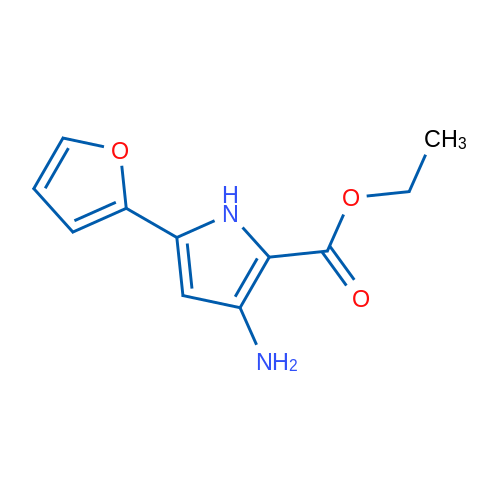 Ethyl 3-amino-5-(furan-2-yl)-1H-pyrrole-2-carboxylate 1g