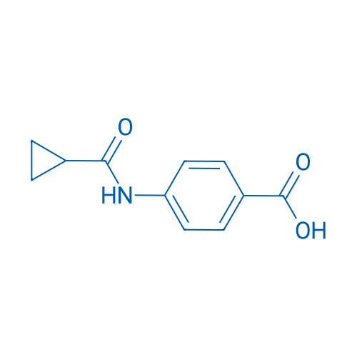 4-(Cyclopropanecarboxamido)benzoic acid 250mg