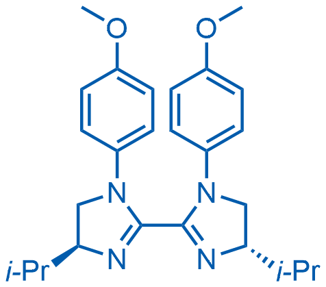 (4S,4'S)-4,4'-Diisopropyl-1,1'-bis(4-methoxyphenyl)-4,4',5,5'-tetrahydro-1H,1'H-2,2'-biimidazole 1g