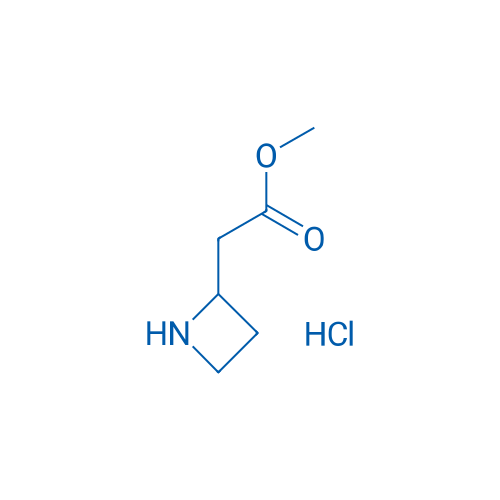 Methyl 2-(azetidin-2-yl)acetate hydrochloride 100mg