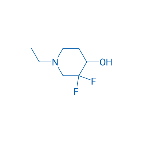 1-Ethyl-3,3-difluoropiperidin-4-ol 250mg