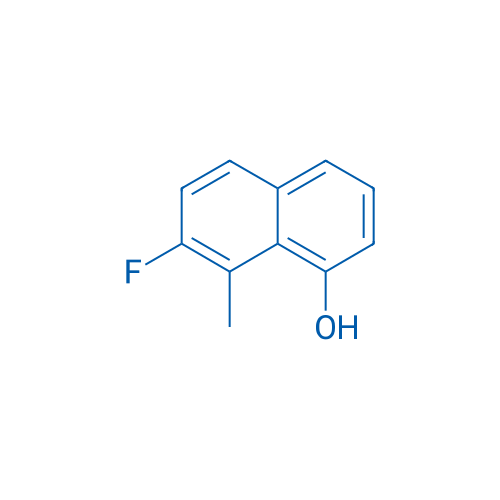 7-Fluoro-8-methylnaphthalen-1-ol 1g