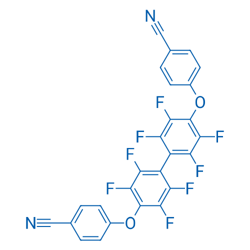 4,4'-((Perfluoro-[1,1'-biphenyl]-4,4'-diyl)bis(oxy))dibenzonitrile 250mg