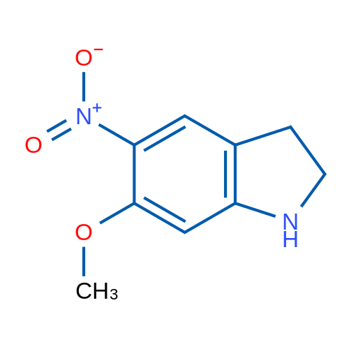 6-Methoxy-5-nitroindoline 1g