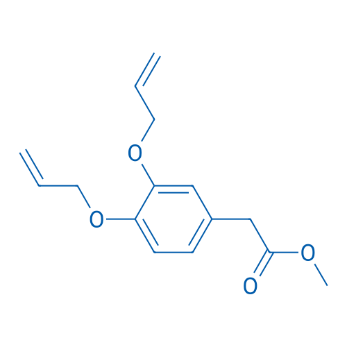 Methyl 2-(3,4-bis(allyloxy)phenyl)acetate 250mg