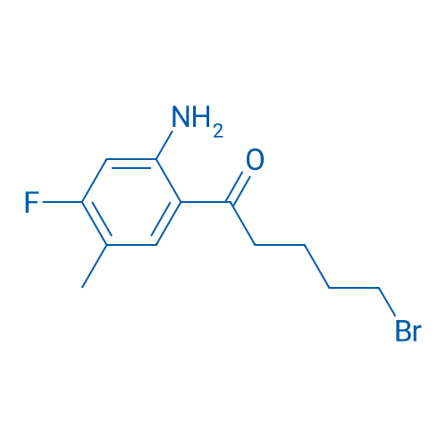 1-(2-Amino-4-fluoro-5-methylphenyl)-5-bromopentan-1-one 1g
