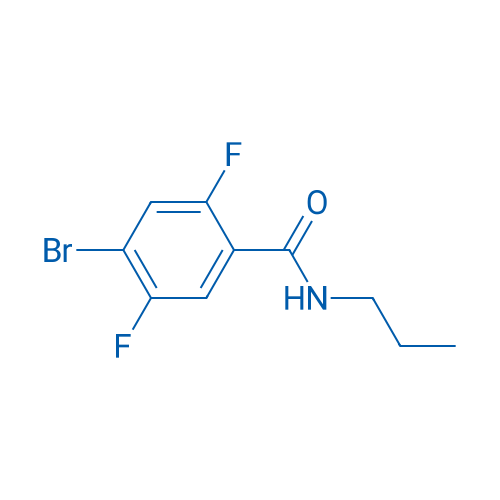 4-Bromo-2,5-difluoro-N-propylbenzamide 1g