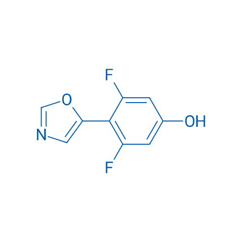 3,5-Difluoro-4-(oxazol-5-yl)phenol 5g